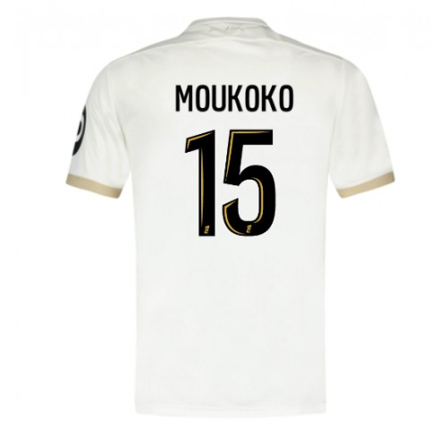 Fotbalové Dres OGC Nice Youssoufa Moukoko #15 Venkovní 2024-25 Krátký Rukáv